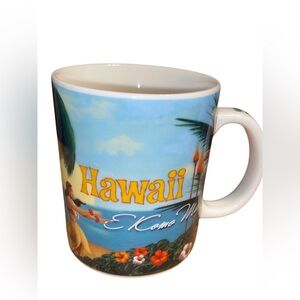 Starbucks Hawaii Blue and White Mug 2008